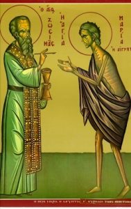 Τετάρτη της ΣΤ΄ εβδομάδος των Νηστειών - Αγίας Μαρίας της Αιγυπτίας